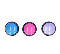 BONKZEBU Recordable Dog Talk Buttons Easy to Use Pet Training Set for Kids Games Purple Dark Blue Pink 3Pcs for Learning