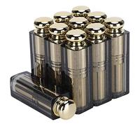 BONKZEBU Refillable Lipstick Empty Tube DIY Lip Balm Container ABS Cosmetic Tool Bottle with Precise Alignment for DIY Lipstick Lip Balm Making 10pcs Set