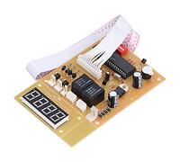 BONKZEBU Replacement 4 Digits Coin Timer Control Board Clock Timer Control for Washing Machines, Dryers, Massage Chairs, DC12V Board (4 position control panel)