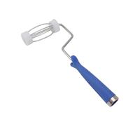 BONKZEBU Roller Frame Paint Roller Frame Wire Cage Roller High Strength Ergonomic Handle Easy Control Paint Roller Frame for Wall Painting Home Construction Stainless Steel (4 Inch)