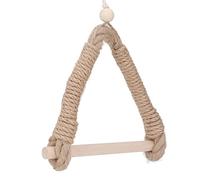BONKZEBU Rope Toilet Paper Holder Rustic Hand Woven Design Practical Bathroom Accessory for Home Use 7.9x9.4in