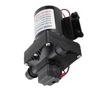 BONKZEBU RV Selfpriming Water Pump 55 PSI 3 Gallons Per Minute for Caravan Black PVC Copper 12V DC 4008-101-E65 for RV