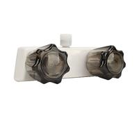 BONKZEBU RV Shower Faucet Valve Diverter Simple Operation Shower Mixing Control for RV 1 X Valve Diverter (White Base)