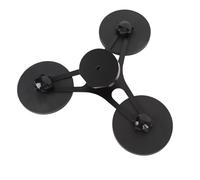 BONKZEBU Satellite Magnetic Mounting Bracket Flexible Angle Roof Mount for Mini Dish Antennae On The Go for Road Trip Enthusiasts Alloy Steel Black Color