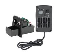 BONKZEBU SE - 5N 5 Band EQ Equalizer Pickup Tuner for Acoustic Guitar Musical Instrument Accessory Kit, Acoustic Guitar Preamp Pickup,