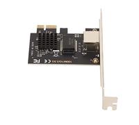 BONKZEBU Single Copper Port Network Adapter Advanced Transmission Network Card for Embedded Applications, Durable PCIEx1 Adapter for Desktops, Servers