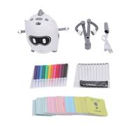 BONKZEBU Smart Drawing Robot for Kids, Educational Art Learning Toy with Camera Recognition and 100 Pattern Cards, for Children Ages 3 10