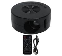 BONKZEBU Smart Projector, 1920 X 1080P HD, USB Power, Remote Control, LED, 14 to 100in, Portable, Eco-Friendly ABS, Inbuilt Speaker, Eye Protection
