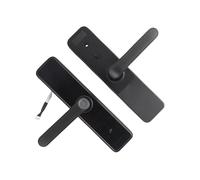 BONKZEBU Smart Wifi Electronic Door Lock Fingerprint Password IC Card Mechanical Keys Unlock for Home Security Device Zinc Alloy for Home Office Anti Theft Lock