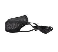 BONKZEBU Soft Mesh Dog Muzzle Stay Fixed Prevent Biting Poisoned Bait for Small Medium Large Dogs Adjustable Straps for Easy Wear (L 47x38x27cm / 18.5x14.96x10.63in)