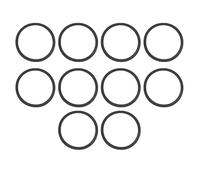 BONKZEBU Speaker Sealing Gaskets High Density EVA Foam Noise Reduction Anti Slip Spacer for DIY Repair Accessories Home Car PA DJ Subwoofers 10PCS 130mm