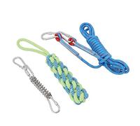 BONKZEBU Spring Pole Dog Rope Toys, Quality Spring Rod for Small Medium Large Dogs, Easy To Use with Cotton Rope Toy, Safe And Resistant for Gentle Gum Cleaning