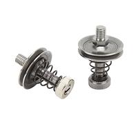 BONKZEBU Stainless Steel 2pcs Thread Tension Assembly for Industrial Sewing Machines, Compact Sewing Machine Thread Tension Regulator for Shoe Mending Machines, 3.5x1cm