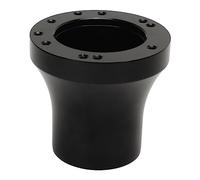 BONKZEBU Steering Wheel Adapter Durable Replacement for E-Z-GO Cart Efficient Installation Applicable for TXT RXV PDS DCS 5 Holes/6 Holes Steering Wheel Black Aluminum 1 Set for Enthusiasts