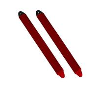 BONKZEBU Stylus Pen with Tethers Kid Friendly Touch Screen Stylus Pen for Tablet Phone Devices 2Pcs ABS Silicone Material Cute Designs for Children Learning and Entertainment (Red)