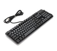 BONKZEBU TAIDU Mechanical Gaming Keyboard Durable 104 Key K750 RGB USB Computer Accessories for XP / 7/8/10 System, Human Engineering Radians for PC Gamers