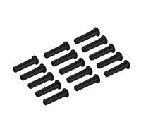 BONKZEBU "Tennis Racket Stringing Tools Portable Durable Protection Tubes for Perfecting Your Racquet, 15pcs Grommets Parts Replacement Set (3.6 * 15mm)