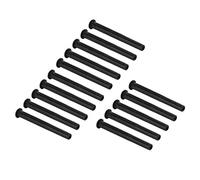 BONKZEBU "Tennis Racket Stringing Tools Portable Durable Protection Tubes for Perfecting Your Racquet, 15pcs Grommets Parts Replacement Set (3.6 * 35mm)