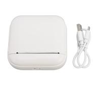 BONKZEBU Thermal Label Printer,Ultra Portable Design Thermal Shipping Label Printer,Wireless BT Connectivity Shipping,for Bill Photo Memo Wrong Question (White)