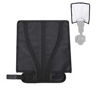 BONKZEBU Universal Foldable Flash Softbox Diffuser for Flash Users Reducing Reflections and Shadows