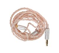 BONKZEBU Upgrade Silver Plated Earphone Cable for SE846/ES60, 120 Cores for Enhanced Bass/Treble, 3.6ft PVC Wire for Sports Enthusiasts, Copper and Silver Mixed