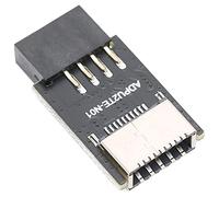 BONKZEBU USB2.0 to Type E USB2.0 9PIN to Type C Front E 20 Pin Durable Metal Plastic Female