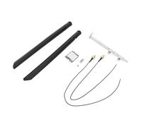 BONKZEBU Versatile 344 T77H644 WiFi5 M.2 Interface 2.4GHz 5GHz WiFi Card for Wins 7 8 10 11, BT4.1 Integrated, Easy Installation, Great for Medium to Large Bandwidth Applications (External Antennae