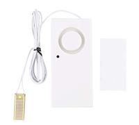 BONKZEBU Water Overflow Sensor Detector, 120dB Water Leakage Alarm System, Small Water Overflow Alarm, Sensor to Stop Sink over Flowing, Water Alarm for Detection