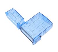 BONKZEBU Water Proof Portable Mini Storage Case for Outdoor Activities Compact Lightweight Holder with Whistle Rope (Blue)