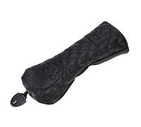 BONKZEBU Waterproof PU Leather Wood Head Covers Thick Plush Protector for Club Skull Pattern Putter Headcover (Number 3(14 X 2.9 X 2cm / 5.5 1.1 0.8in))