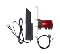 BONKZEBU WiFi 7 BE9300 PCIe WiFi Card Archer,Enhanced Signal Stability Tri Band Wireless Adapter,Anti Lag and Disconnection 7 BE9300 PCIe Card,for 10 11