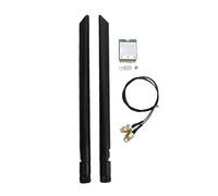 BONKZEBU WiFi 7E Wireless Card AX210NGW,Technology Bluetooth 5.3 Band 5400Mbps M.2/NGFF Network,Fast Transmission WiFi 7 M.2 Wireless Card, with Dual Antennas 4K QAM Support