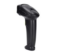 BONKZEBU Wired Handheld Barcode Scanner, 1D 200 Times/s Speed CCD Red Light USB Barcode Scanner for Supermarket