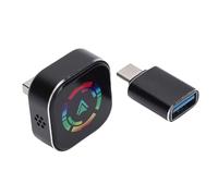 BONKZEBU Wired to Wireless Car Adapter Compact Plug and Play Converter for and Auto for Vehicles Black 1 Unit