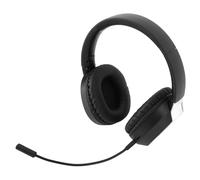 BONKZEBU Wireless Gaming Headset Clear Sound Noise Canceling Headphones for Immersive Gaming Experience and Clear Calls for All Devices Plastic (Black)