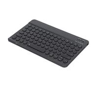BONKZEBU Wireless Keyboard for /, Lightweight Backlit 10in Laptop Keyboard with Long Battery Life, Easy to Carry for Travel (Three systems 10 inches black backlight)