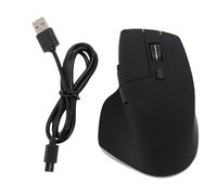 BONKZEBU Wireless Mouse Ergonomic Vertical Mouse for Laptop Desktop 6 RGB Light Effects BT1 BT2 2.4G 800 1200 1600 DPI USB C Charging with Aluminum Scroll Wheel