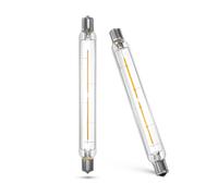 Bonlux 2.5W S15s LED Light Bulbs 221mm Warm White 2800K 30W