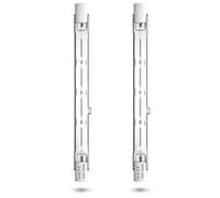 Bonlux 200W R7s 118mm Halogen Bulb Dimmable Warm White 2800K 3900lm Halogen Floodlight Bulb for Street Light, Security Light, Studio Light, Landscape Light and Work Light，etc(2 Pack)