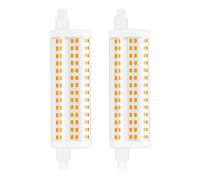 Bonlux 20W Dimmable R7S 118mm LED Bulb with 2200LM,150W-200W R7S J118 Linear Halogen Bulb Replacement, Double Ended R7S Bulb for Ceiling Floodlight Lamp (2-Packs, Warm White 2700K)