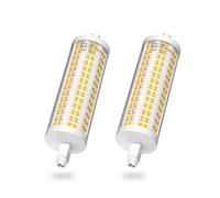 Bonlux 20W R7s Bulb 118mm LED Dimmable Natual White 4000K, Replacement 200W Halogen Linear Bulbs, Double Ended J118 R7 LED Corn Bulb for Floodlight Lamp, Security Light, Work Light, Pack of 2