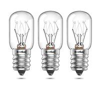 Bonlux 25W Pygmy Bulb E14 Oven Lamp 300C, Salt Lamp Bulb Dimmable, LED Replacement for Wax Melt Burners, Fridge, Microwave, 220V-240V
