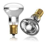 Bonlux 2X R39 E14 30W Lava Lamp Bulb Dimmable, R39 Reflector Bulbs Warm White 2700-2800K Spotlight 240V Lava Light Bulbs, 30 Watt Spot Lights SES Small Edison Screw Base, Energy Saving Bulbs