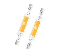 Bonlux 5W 78MM R7S LED Light Bulb Natural White 4000K COB Filament Chip Equivalent 50W Halogen J Type J78 Linear Light Bulb Double Ended Reflector Light Energy Saving R7s Non-dimmable (2-Pack)