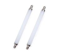 Bonlux 6W S15s LED Light Bulb 284mm Warm White 2700K Light Bulbs T25 Tubular LED Light Bulb, S15 Strip Tube Light Bulbs Fitting Lamp 284mm 60W S15 Bulb Repalcement, 220V (Non-dimmable, 2-Pack)