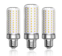 Bonlux E27 Corn LED Bulb 25W Cool White 6000K,E27 Screw Bulb Equivalent 200W Halogen Bulbs, 2500LM,Corn Bulbs E27 for Warehouse Garden Lighting (Non-dimmable, 3-Pack)