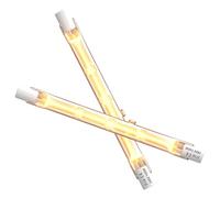 Bonlux R7s Linear Halogen Light Bulbs 118mm, Dimmable 2000LM R7s Halogen Bulb 118mm, 2700K Warm White Outside Security Light Bulb for Floodlight、Landscape Light and Work Light-2PACK