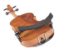 Bonmusica - 4/4 Full size, adjustable, violin shoulder rest in metal.