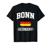 Bonn Deutschland Germany German Flag Souvenir Europe Tourist T-Shirt