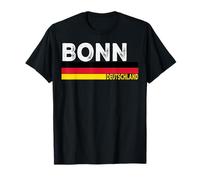 Bonn Germany Retro Flag Vintage Travel Souvenir Design T-Shirt